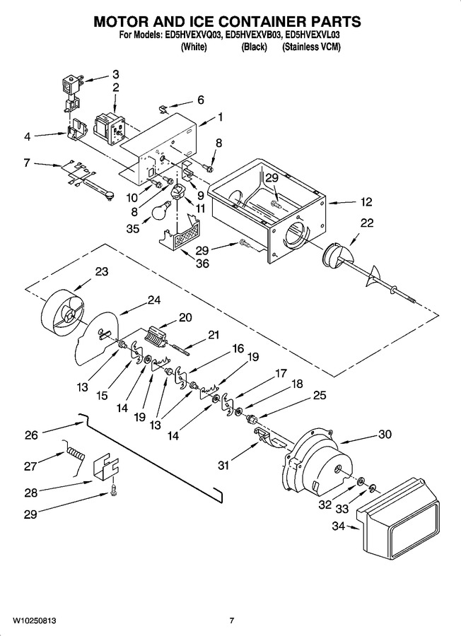 Diagram for ED5HVEXVL03