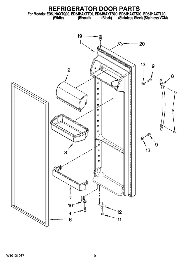 Diagram for ED5JHAXTB00