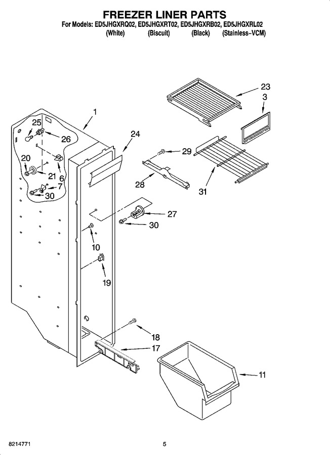 Diagram for ED5JHGXRQ02
