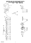 Diagram for 05 - Motor And Ice Container Parts