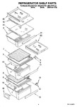 Diagram for 03 - Refrigerator Shelf Parts