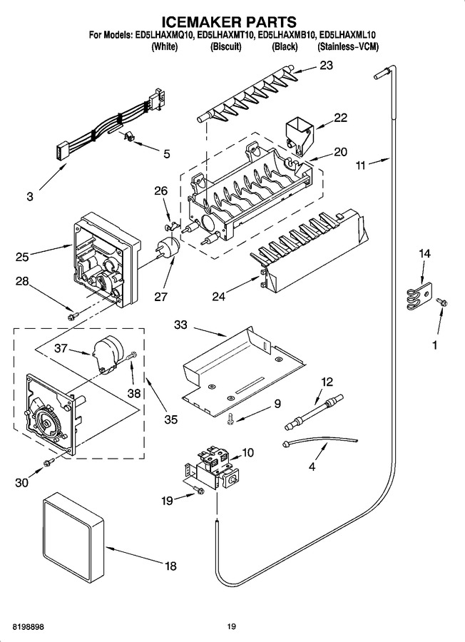 Diagram for ED5LHAXMQ10