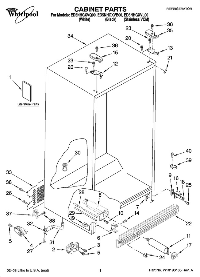 Diagram for ED5NHGXVB00