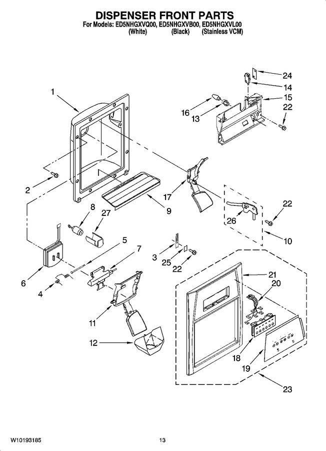 Diagram for ED5NHGXVB00
