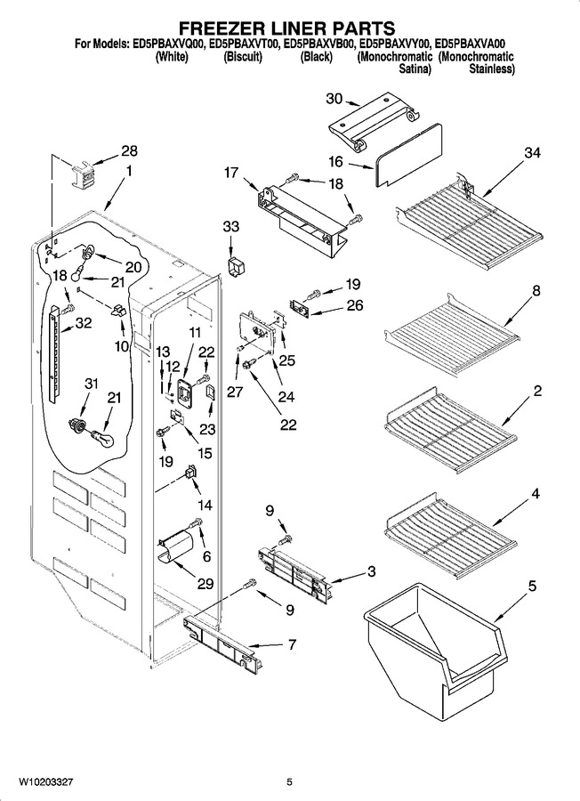 Diagram for ED5PBAXVT00