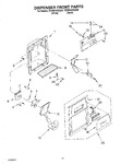 Diagram for 08 - Dispenser Front Parts