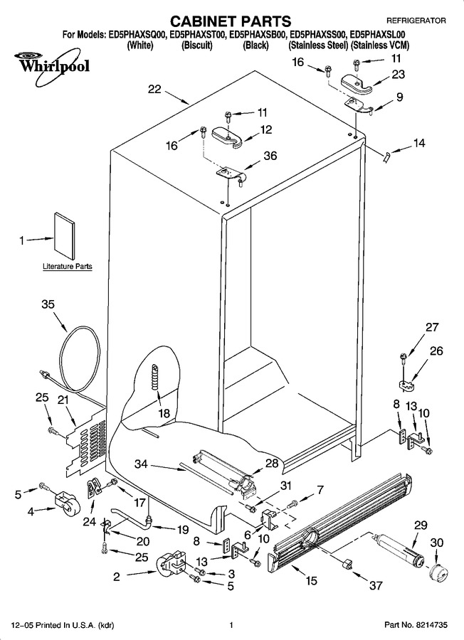 Diagram for ED5PHAXST00