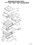 Diagram for 03 - Refrigerator Shelf Parts