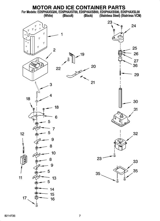 Diagram for ED5PHAXST00