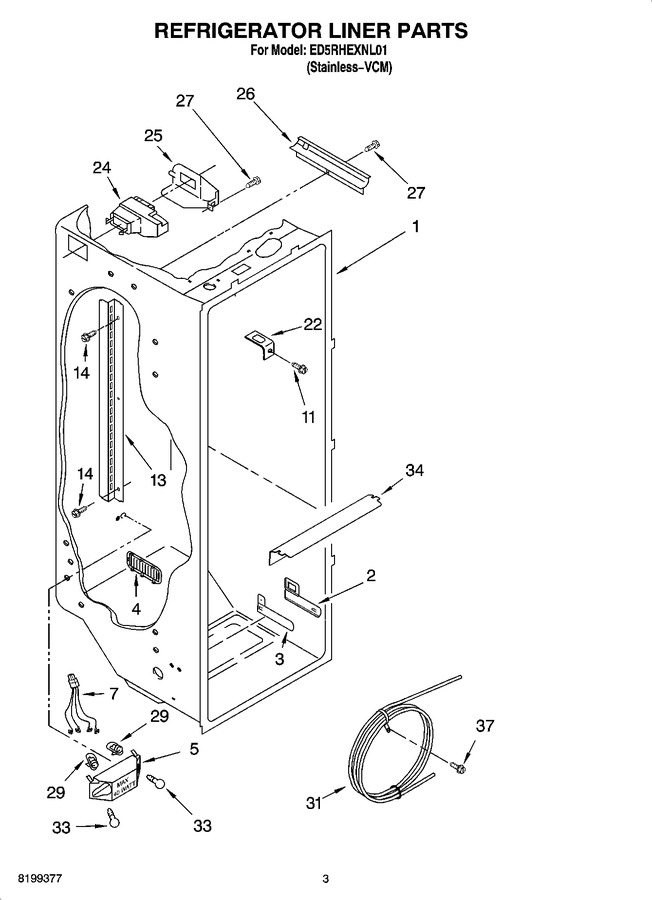 Diagram for ED5RHEXNL01