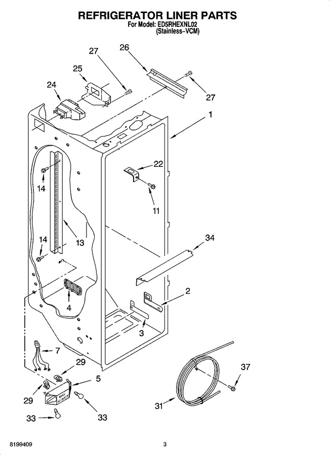 Diagram for ED5RHEXNL02