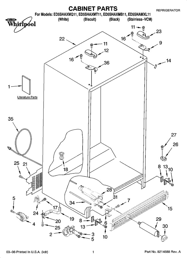Diagram for ED5SHAXMT11