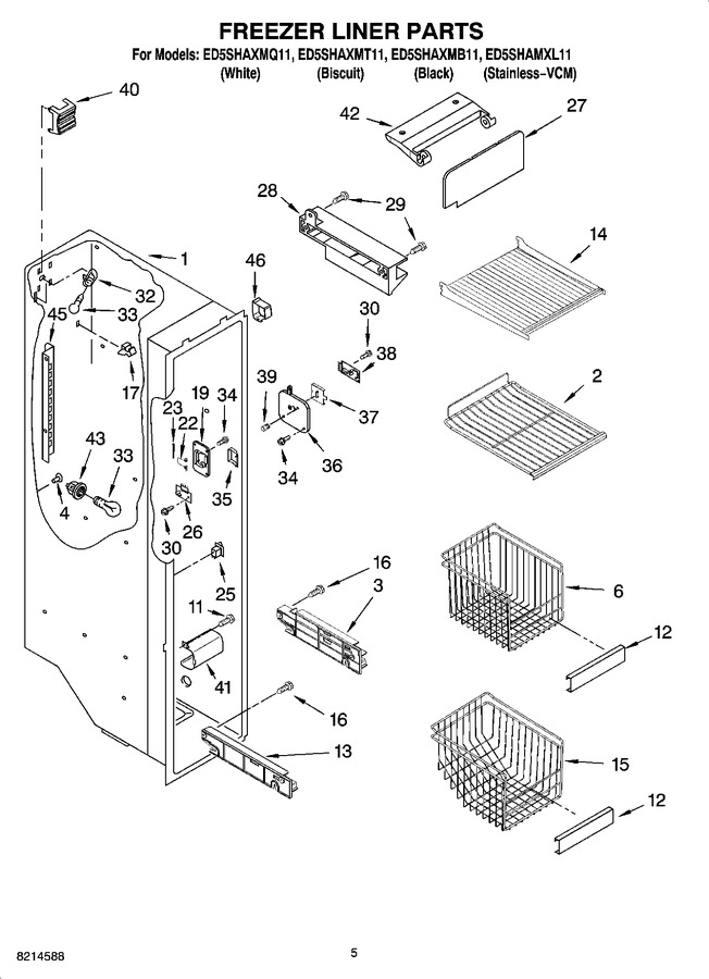 Diagram for ED5SHAXMT11