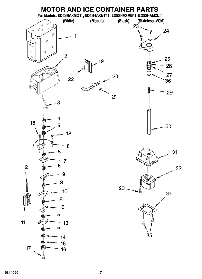 Diagram for ED5SHAXMT11