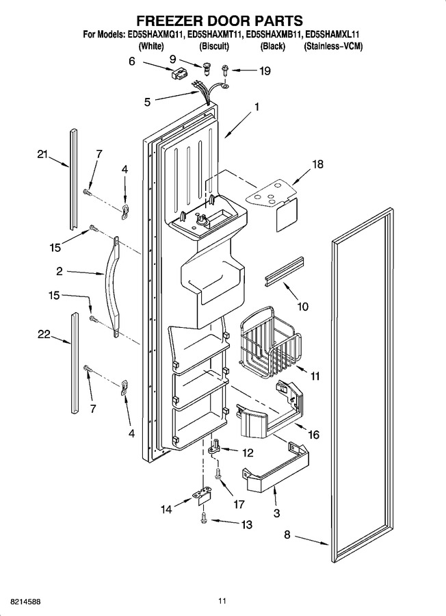 Diagram for ED5SHAXMB11