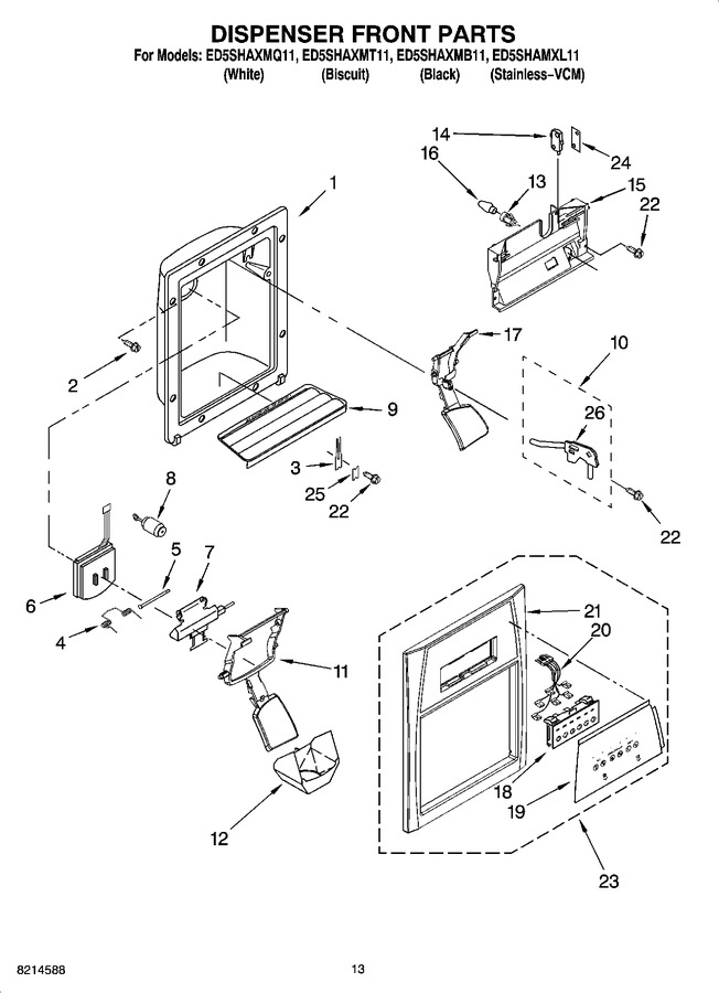 Diagram for ED5SHAXMB11