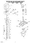 Diagram for 05 - Motor And Ice Container Parts