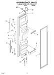 Diagram for 07 - Freezer Door Parts