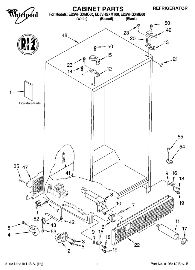 Diagram for ED5VHGXMB00