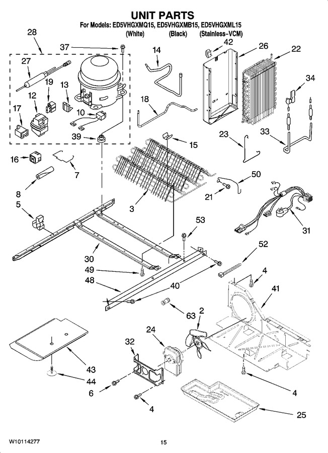 Diagram for ED5VHGXML15