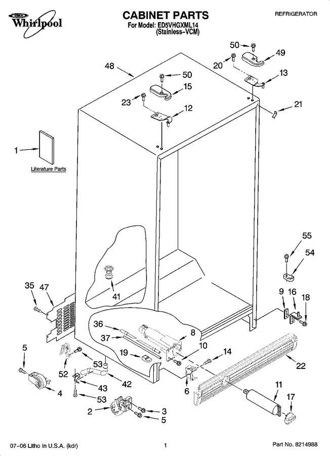 Diagram for ED5VHGXML14