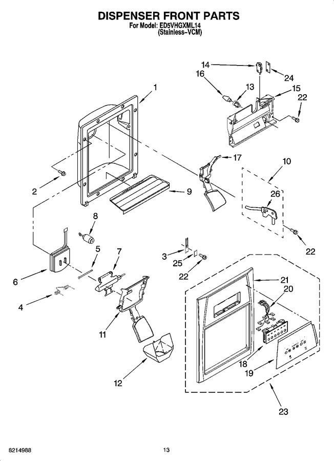 Diagram for ED5VHGXML14