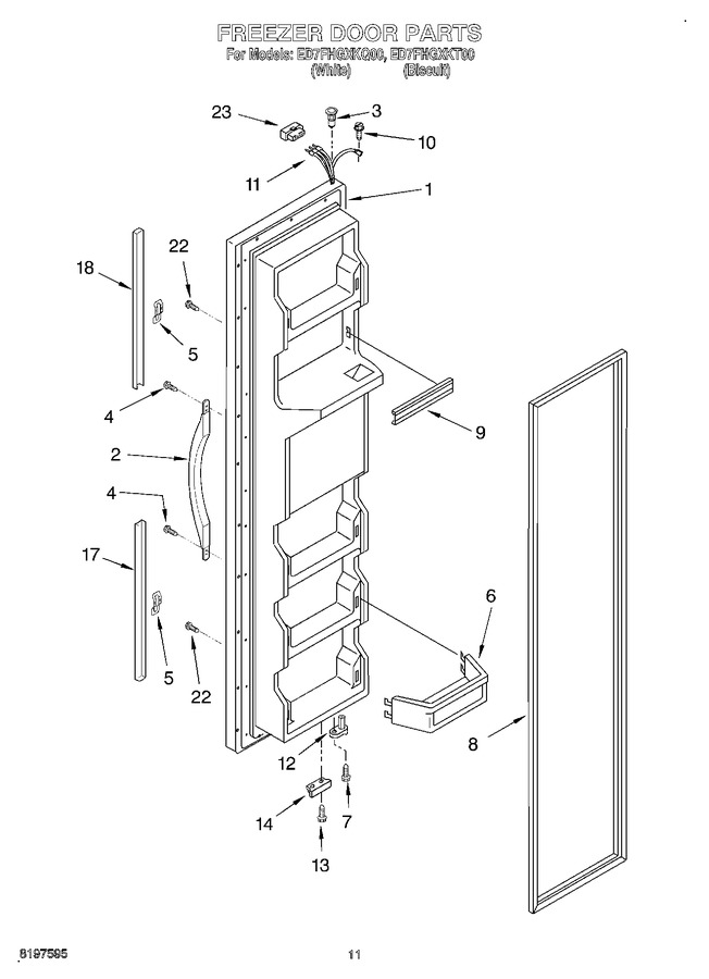 Diagram for ED7FHGXKT00