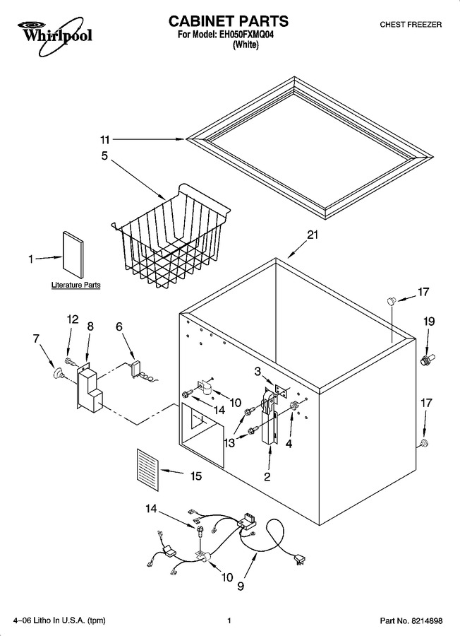 Diagram for EH050FXMQ04