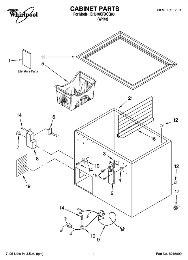 Diagram for EH070CFXCQ00