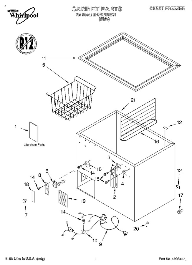 Diagram for EH070FXGW01