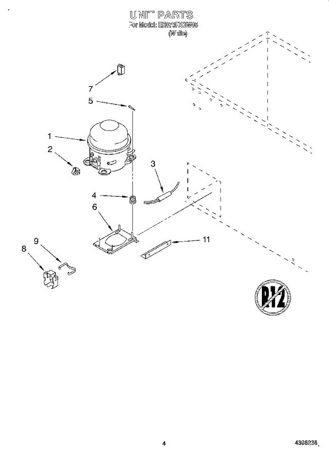 Diagram for EH070FXGW05