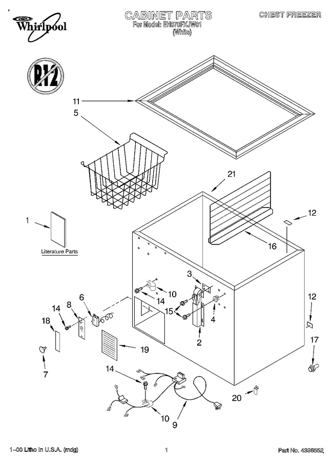 Diagram for EH070FXJW01