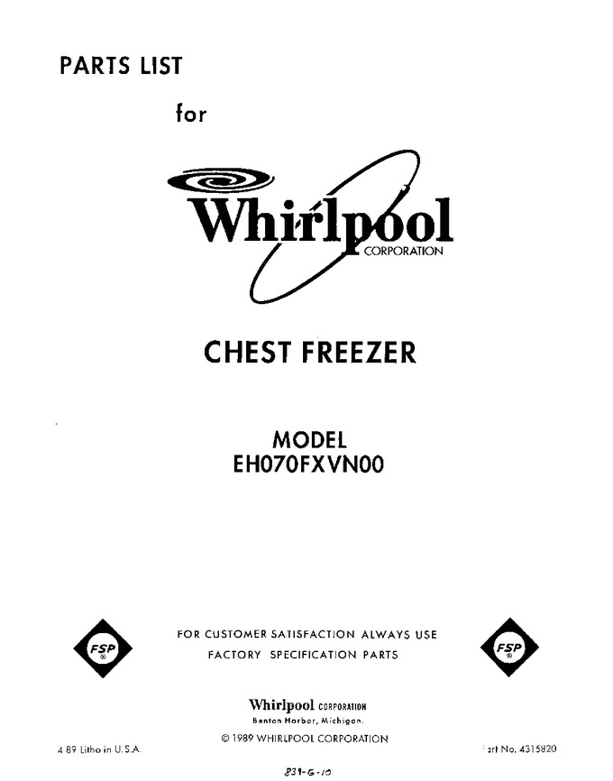Diagram for EH070FXVN00