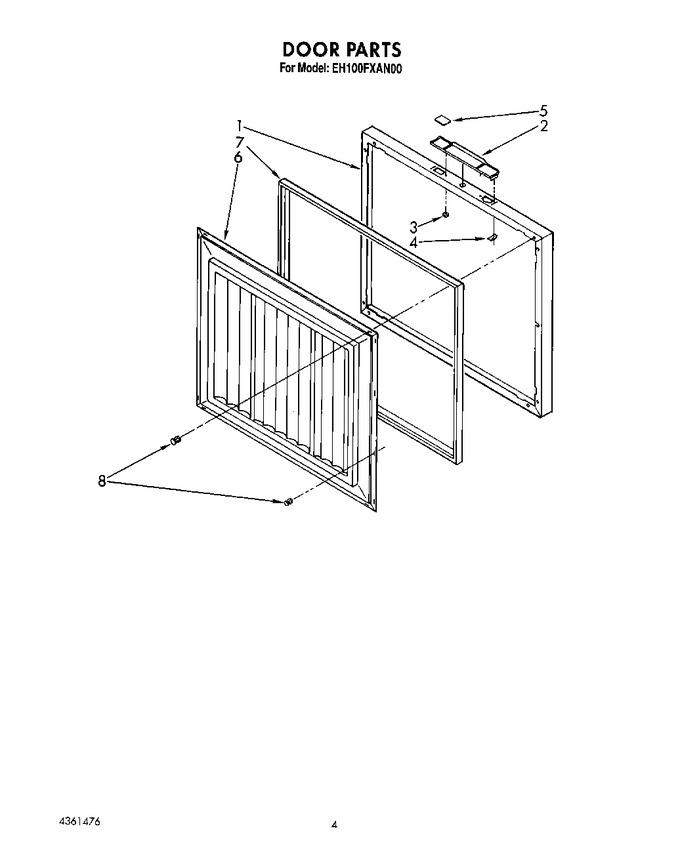 Diagram for EH100FXAN00