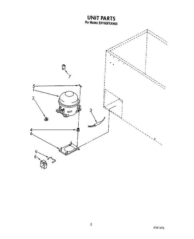 Diagram for EH100FXAN00