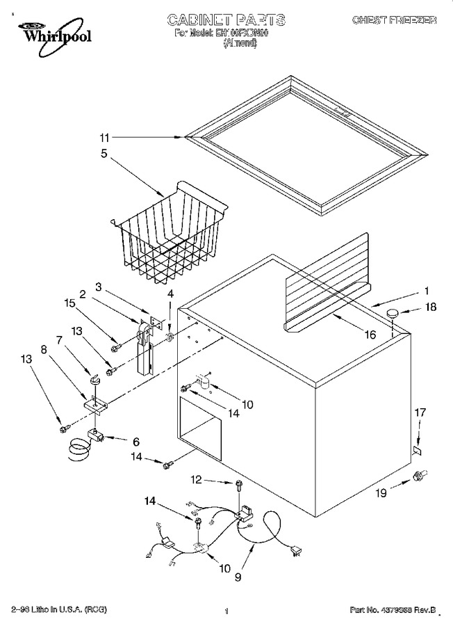 Diagram for EH100FXDN00