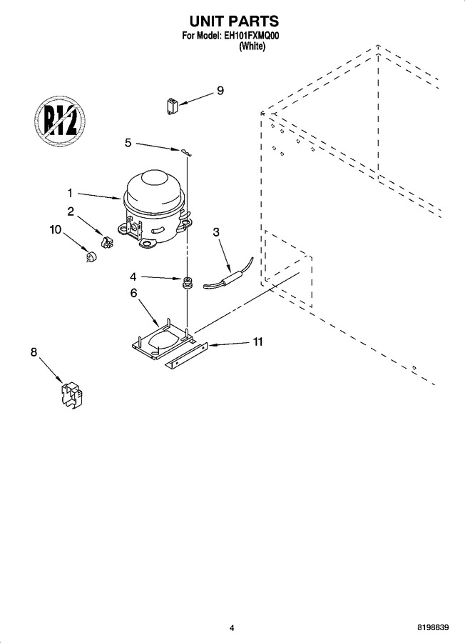 Diagram for EH101FXMQ00