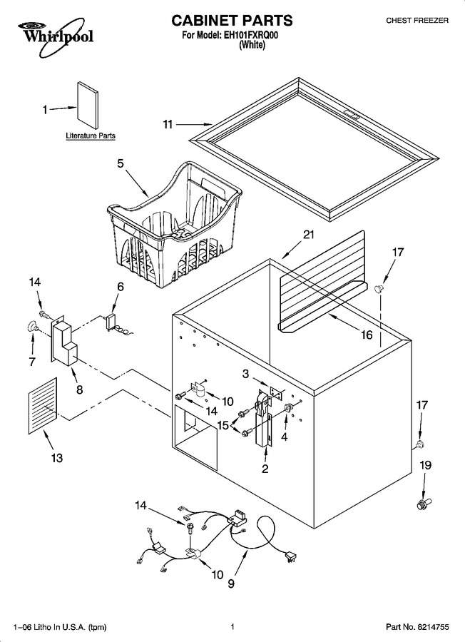 Diagram for EH101FXRQ00