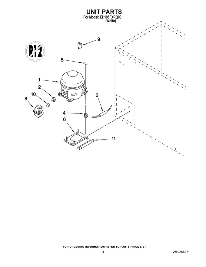 Diagram for EH105FXRQ00
