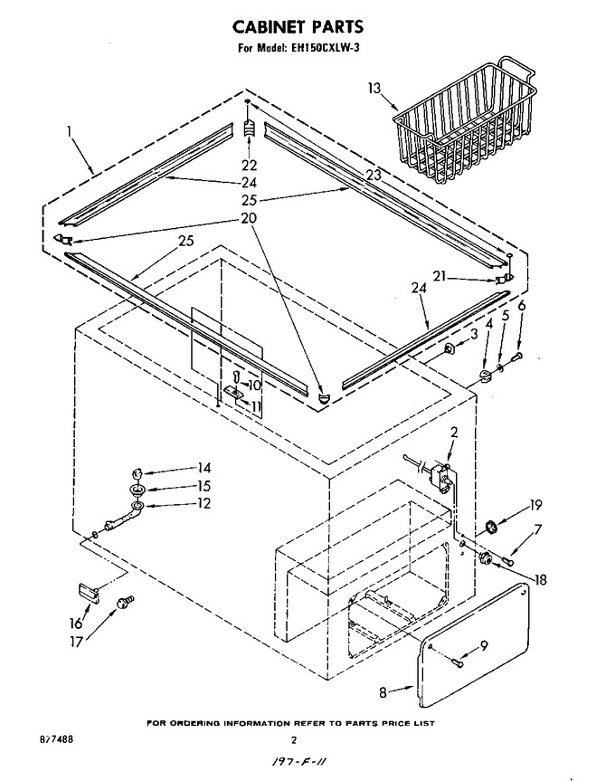 Diagram for EH150CXLW3