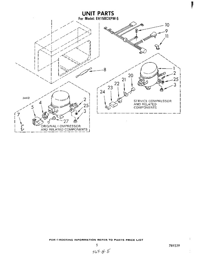 Diagram for EH150CXPW5