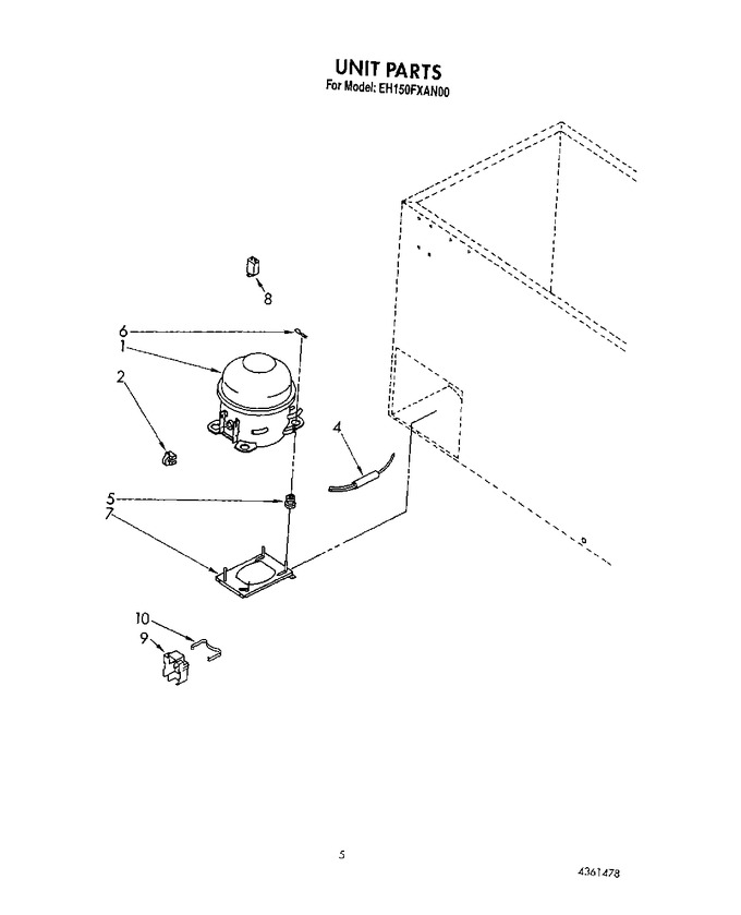Diagram for EH150FXAN00