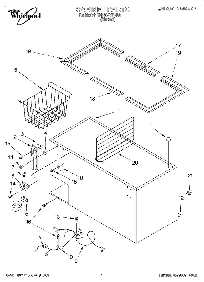 Diagram for EH150FXDN00