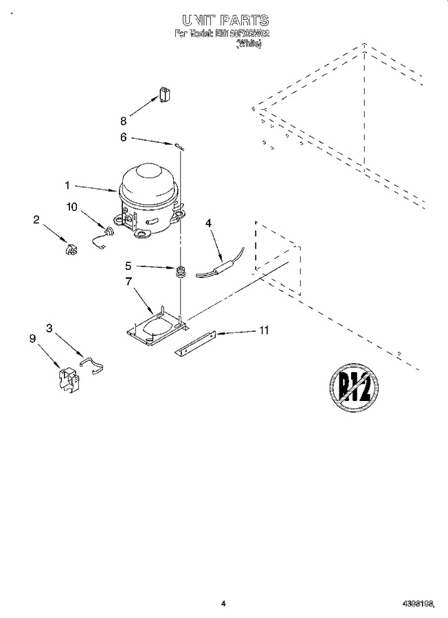 Diagram for EH150FXGW02