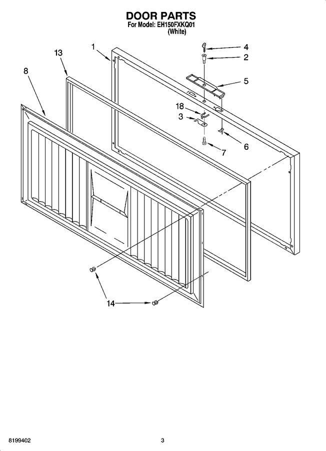 Diagram for EH150FXKQ01