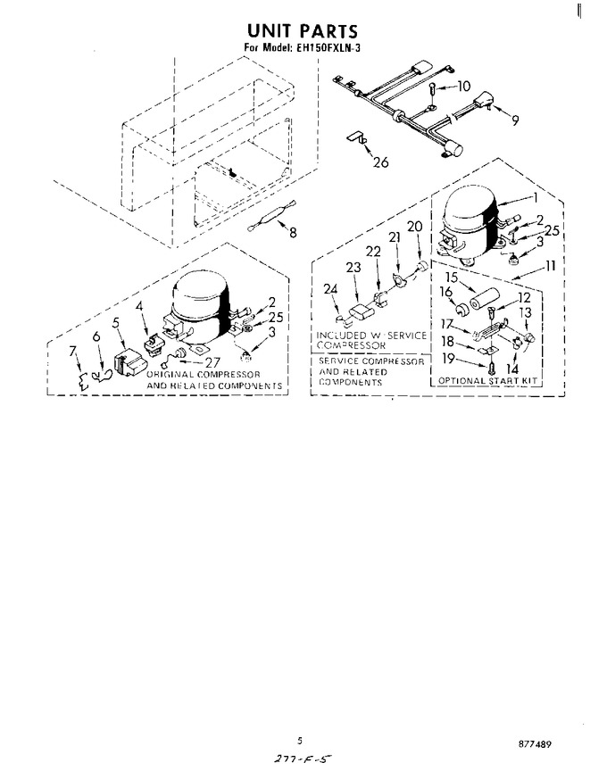 Diagram for EH150FXLN3