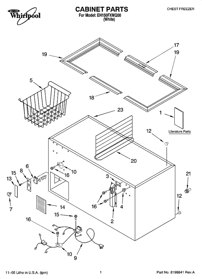 Diagram for EH150FXMQ00