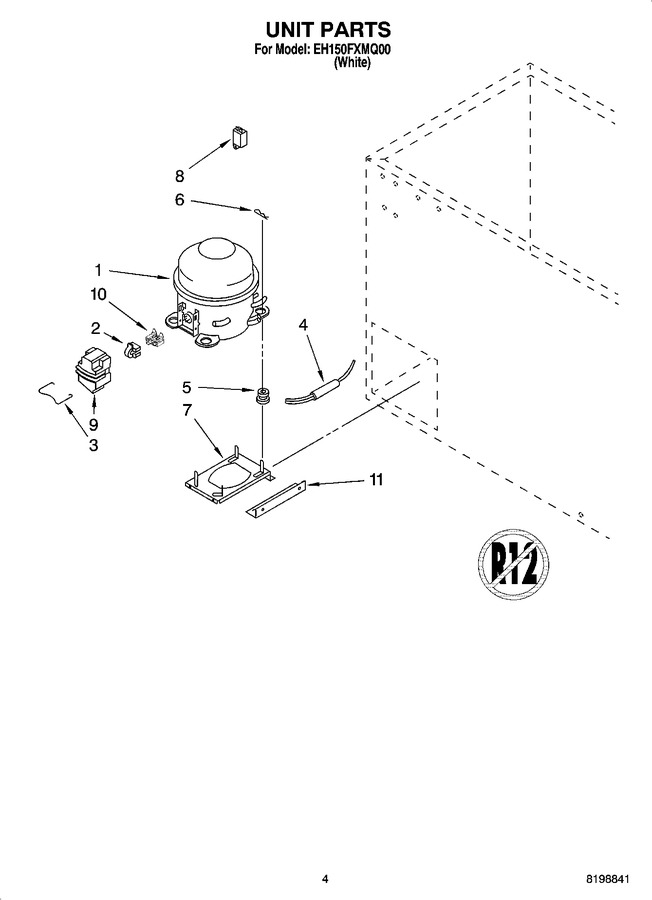 Diagram for EH150FXMQ00