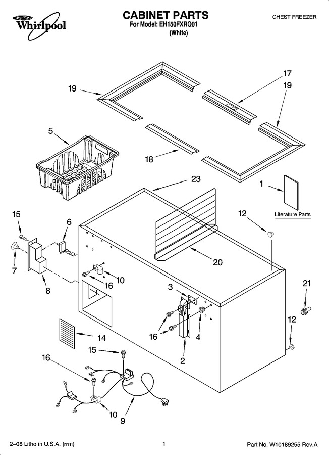 Diagram for EH150FXRQ01