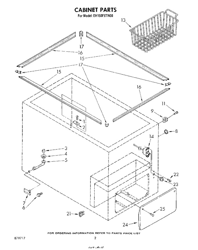 Diagram for EH150FXTN00